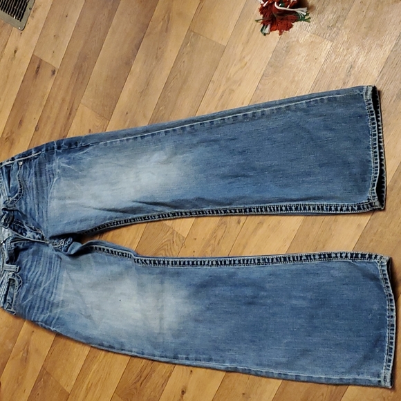 Title BKE Men's Tyler Straight Denim Jeans Size 34 XXL - Picture 2 of 4